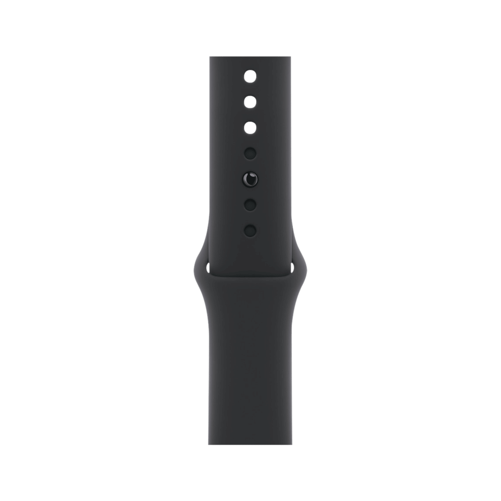 Apple Fluoroelastomer Sport Band for Apple Watch (44mm / 45mm / 46mm / 49mm, S/M) (Durable & Strong, Black)_1