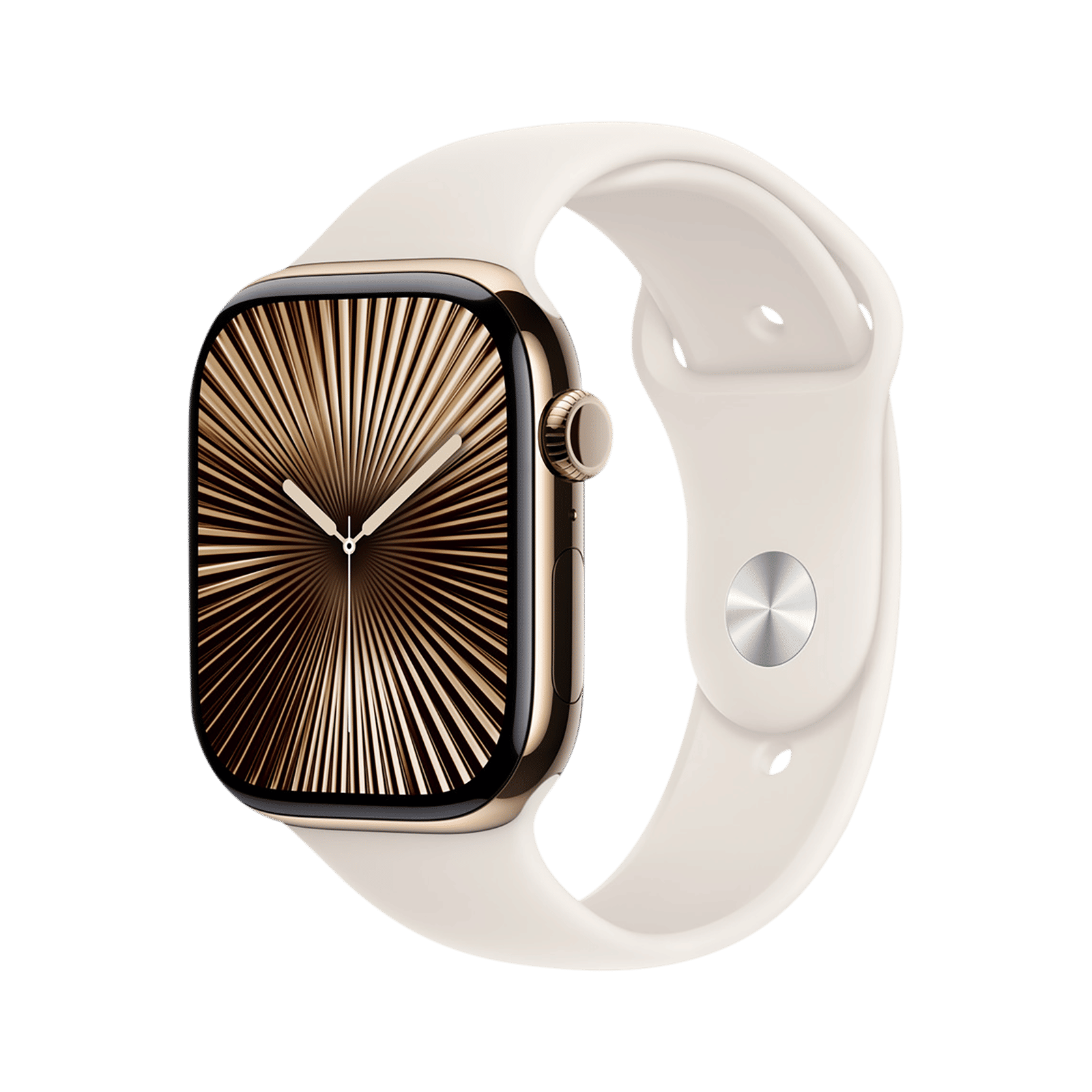 Apple Fluoroelastomer Sport Band for Apple Watch (44mm / 45mm / 46mm / 49mm, M/L) (Durable & Strong, Starlight) Apple Fluoroelastomer Sport Band for Apple Watch (44mm / 45mm / 46mm / 49mm, M/L) (Durable & Strong, Starlight)_2