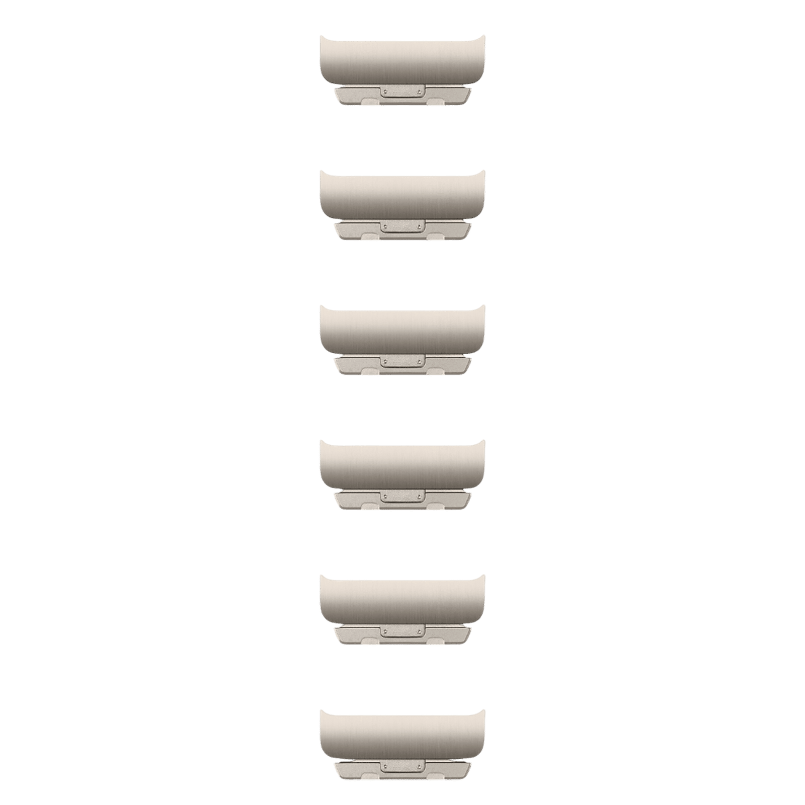Apple Stainless Steel Link Bracelet Kit for Apple (44mm / 45mm / 46mm / 49mm) (Simple Release Button, Natural) Apple Stainless Steel Link Bracelet Kit for Apple (44mm / 45mm / 46mm / 49mm) (Simple Release Button, Natural)_1