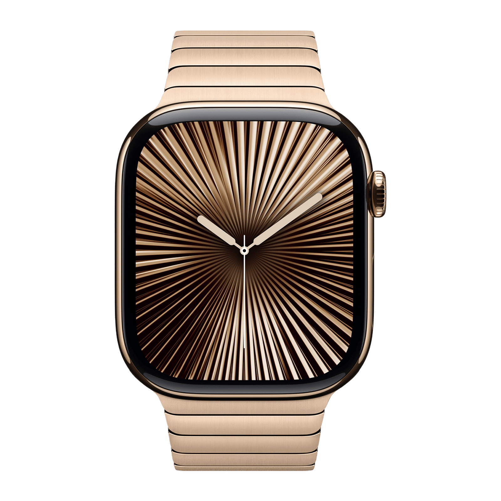 Apple Stainless Steel Link Bracelet for Apple (44mm / 45mm / 46mm / 49mm) (Simple Release Button, Gold) Apple Stainless Steel Link Bracelet for Apple (44mm / 45mm / 46mm / 49mm) (Simple Release Button, Gold)_3