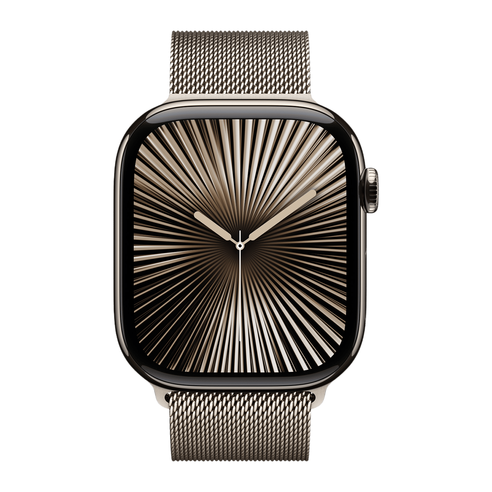 Apple Stainless Steel Magnetic Milanese Loop for Apple Watch (44mm / 45mm / 46mm / 49mm, M/L) (Physical Vapour Deposition Layer, Natural) Apple Stainless Steel Magnetic Milanese Loop for Apple Watch (44mm / 45mm / 46mm / 49mm, M/L) (Physical Vapour Deposition Layer, Natural)_3