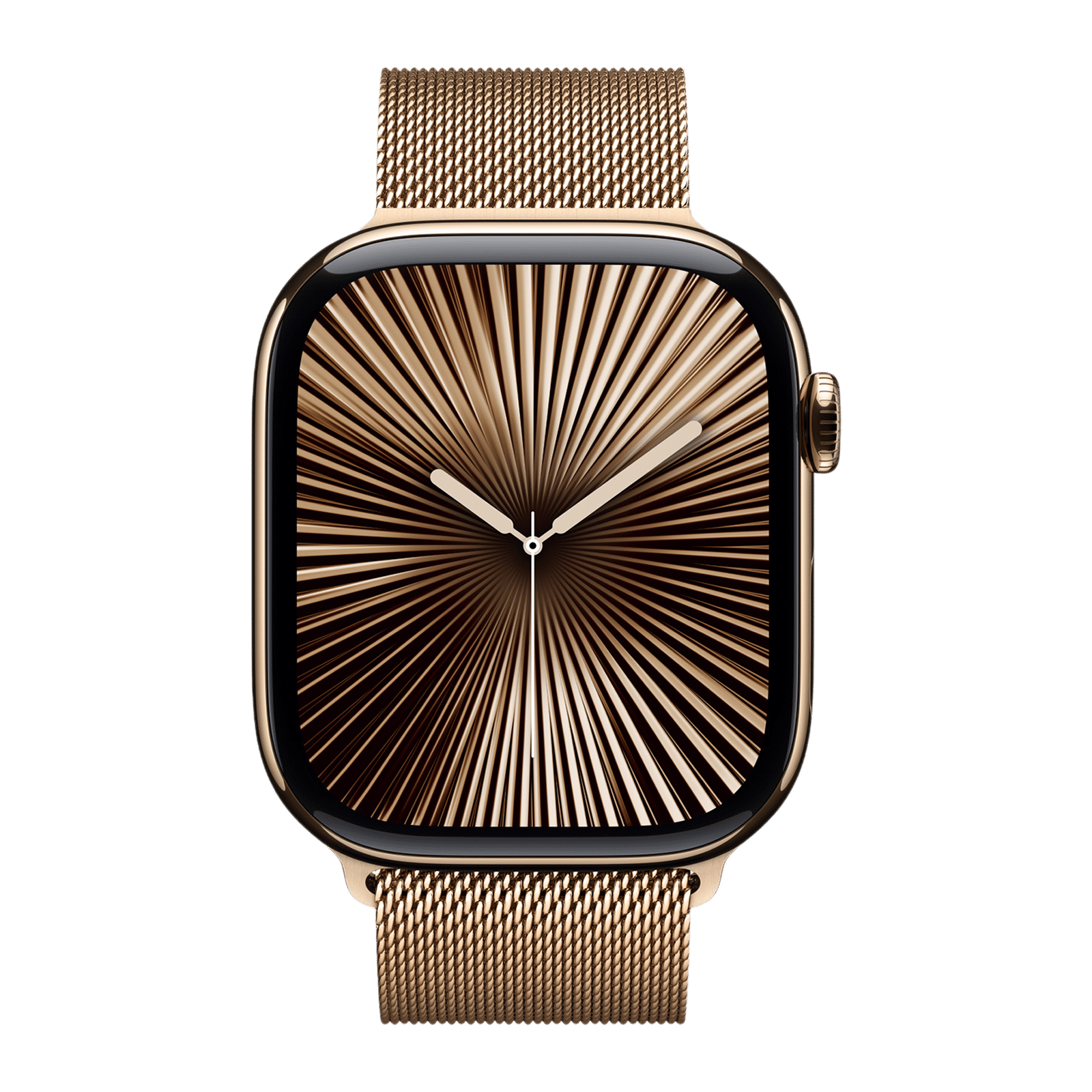 Apple Stainless Steel Magnetic Milanese Loop for Apple Watch (44mm / 45mm / 46mm / 49mm) (Physical Vapour Deposition Layer, Gold) Apple Stainless Steel Magnetic Milanese Loop for Apple Watch (44mm / 45mm / 46mm / 49mm) (Physical Vapour Deposition Layer, Gold)_3