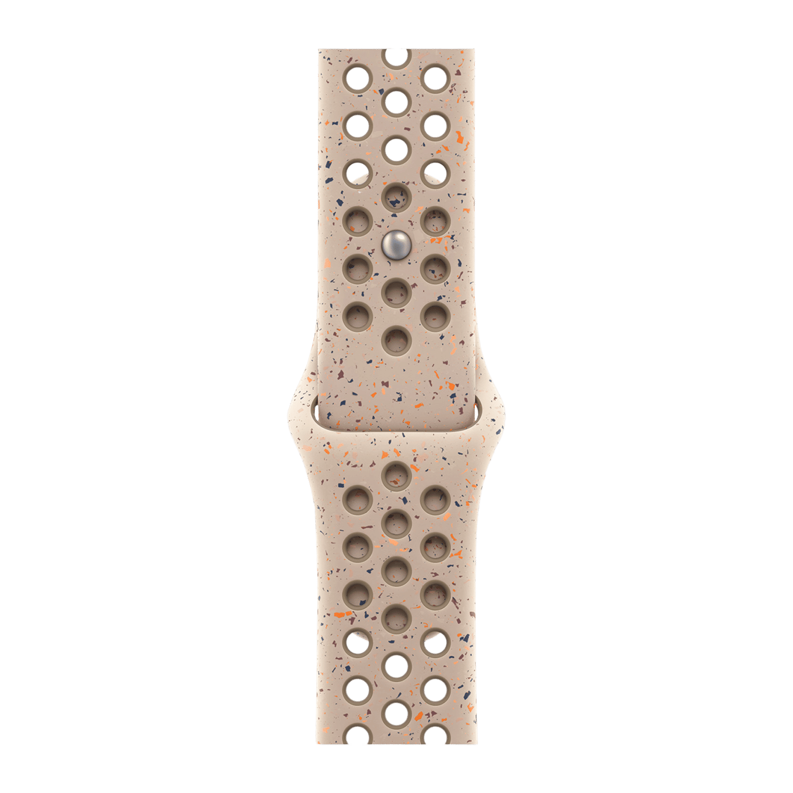 Apple Aluminium & Fluoroelastomer Nike Sport Band for Apple Watch (38mm / 40mm / 41mm / 42mm, M/L) (Durable & Strong, Desert Stone)_1