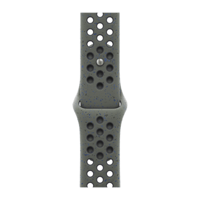 Apple Aluminium & Fluoroelastomer Nike Sport Band for Apple Watch (38mm / 40mm / 41mm / 42mm, M/L) (Durable & Strong, Cargo Khaki)