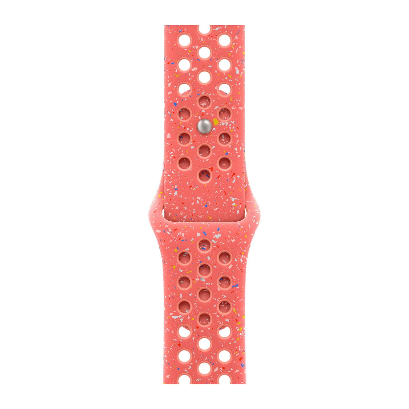 Apple Aluminium & Fluoroelastomer Nike Sport Band for Apple Watch (38mm / 40mm / 41mm / 42mm, S/M) (Durable & Strong, Magic Ember) Apple Aluminium & Fluoroelastomer Nike Sport Band for Apple Watch (38mm / 40mm / 41mm / 42mm, S/M) (Durable & Strong, Magic Ember)_1