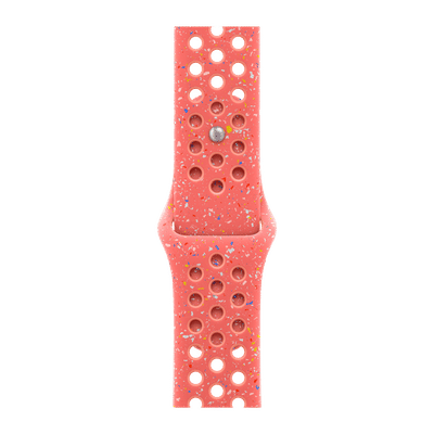 Apple Aluminium & Fluoroelastomer Nike Sport Band for Apple Watch (38mm / 40mm / 41mm / 42mm, S/M) (Durable & Strong, Magic Ember)