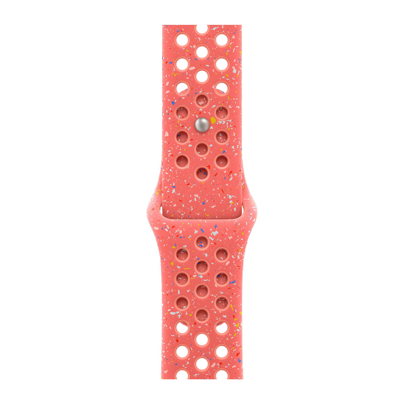 Apple Aluminium & Fluoroelastomer Nike Sport Band for Apple Watch (38mm / 40mm / 41mm / 42mm, M/L) (Durable & Strong, Magic Ember) Apple Aluminium & Fluoroelastomer Nike Sport Band for Apple Watch (38mm / 40mm / 41mm / 42mm, M/L) (Durable & Strong, Magic Ember)_1