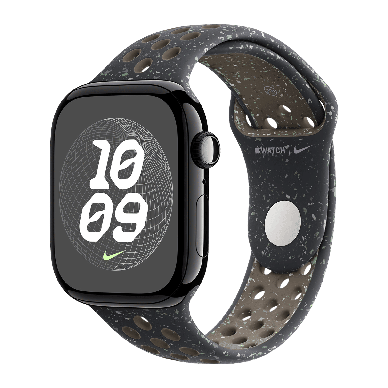 Apple Aluminium & Fluoroelastomer Nike Sport Band for Apple Watch (44mm / 45mm / 46mm / 49mm, S/M) (Durable & Strong, Midnight Sky)_2