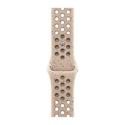 Apple Aluminium & Fluoroelastomer Nike Sport Band for Apple Watch (44mm / 45mm / 46mm / 49mm, M/L) (Durable & Strong, Desert Stone)