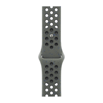 Apple Aluminium & Fluoroelastomer Nike Sport Band for Apple Watch (44mm / 45mm / 46mm / 49mm, S/M) (Durable & Strong, Cargo Khaki)