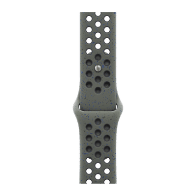 Apple Aluminium & Fluoroelastomer Nike Sport Band for Apple Watch (44mm / 45mm / 46mm / 49mm, M/L) (Durable & Strong, Cargo Khaki)