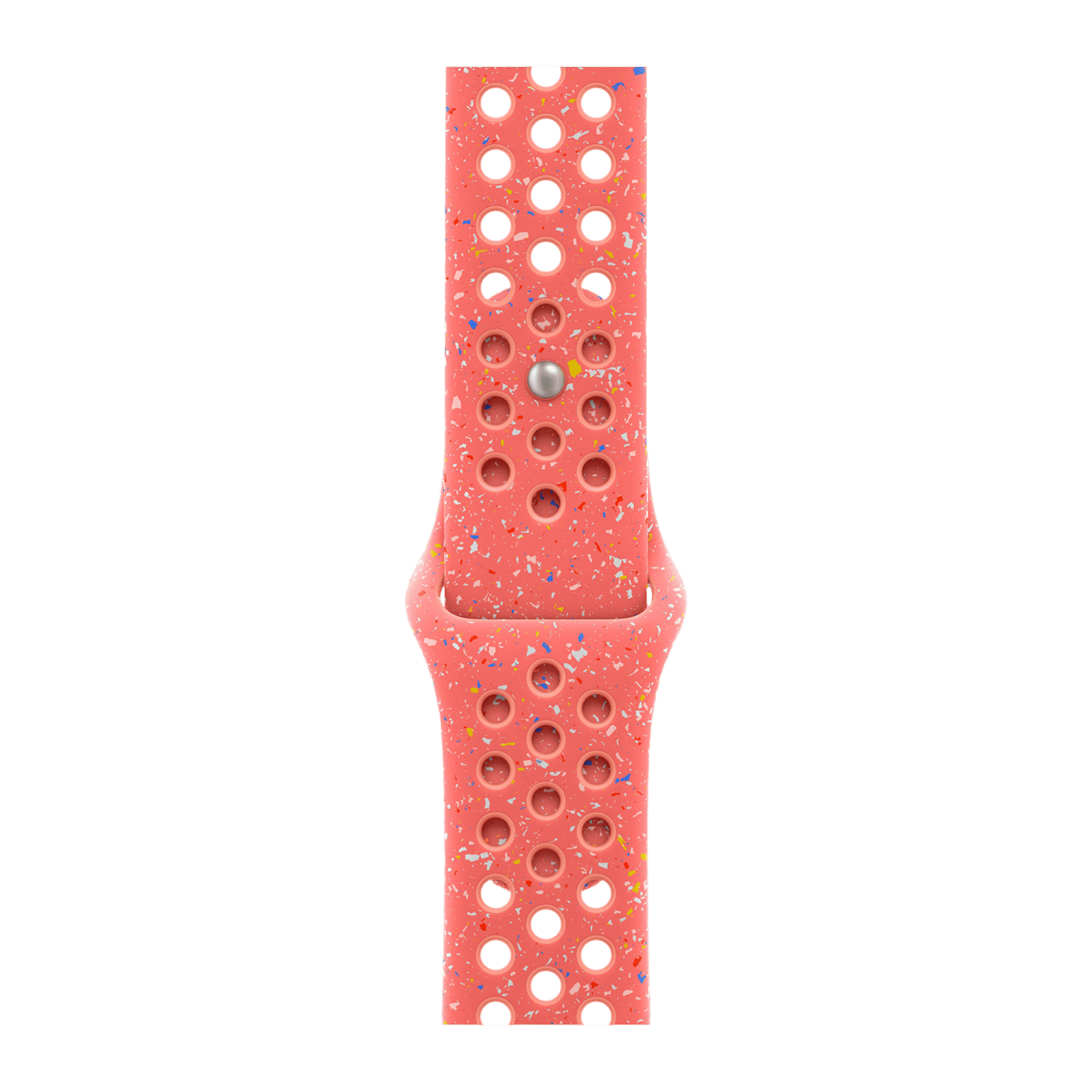 Apple Aluminium & Fluoroelastomer Nike Sport Band for Apple Watch (44mm / 45mm / 46mm / 49mm, S/M) (Durable & Strong, Magic Ember)_1