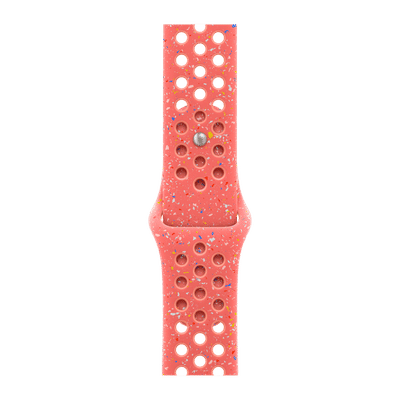 Apple Aluminium & Fluoroelastomer Nike Sport Band for Apple Watch (44mm / 45mm / 46mm / 49mm, S/M) (Durable & Strong, Magic Ember)