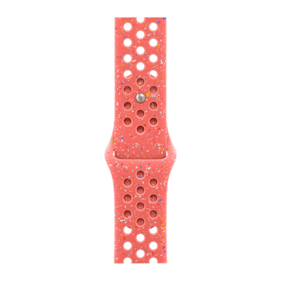 Apple Aluminium & Fluoroelastomer Nike Sport Band for Apple Watch (44mm / 45mm / 46mm / 49mm, M/L) (Durable & Strong, Magic Ember)