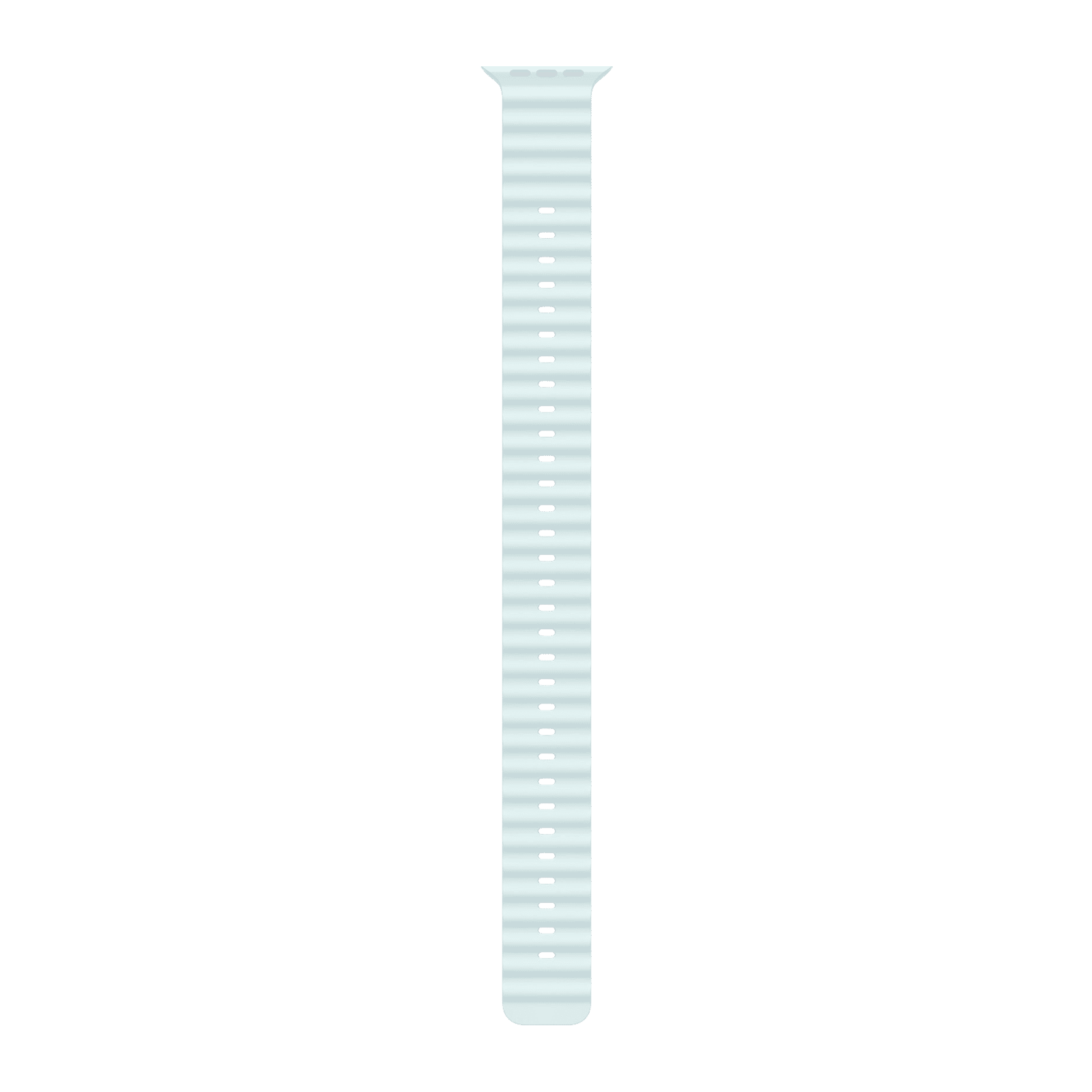 Apple Black Titanium & Fluoroelastomer Ocean Band Extension for Apple Watch (44mm / 45mm / 46mm / 49mm) (Corossion Resistant, Ice Blue) Apple Black Titanium & Fluoroelastomer Ocean Band Extension for Apple Watch (44mm / 45mm / 46mm / 49mm) (Corossion Resistant, Ice Blue)_1