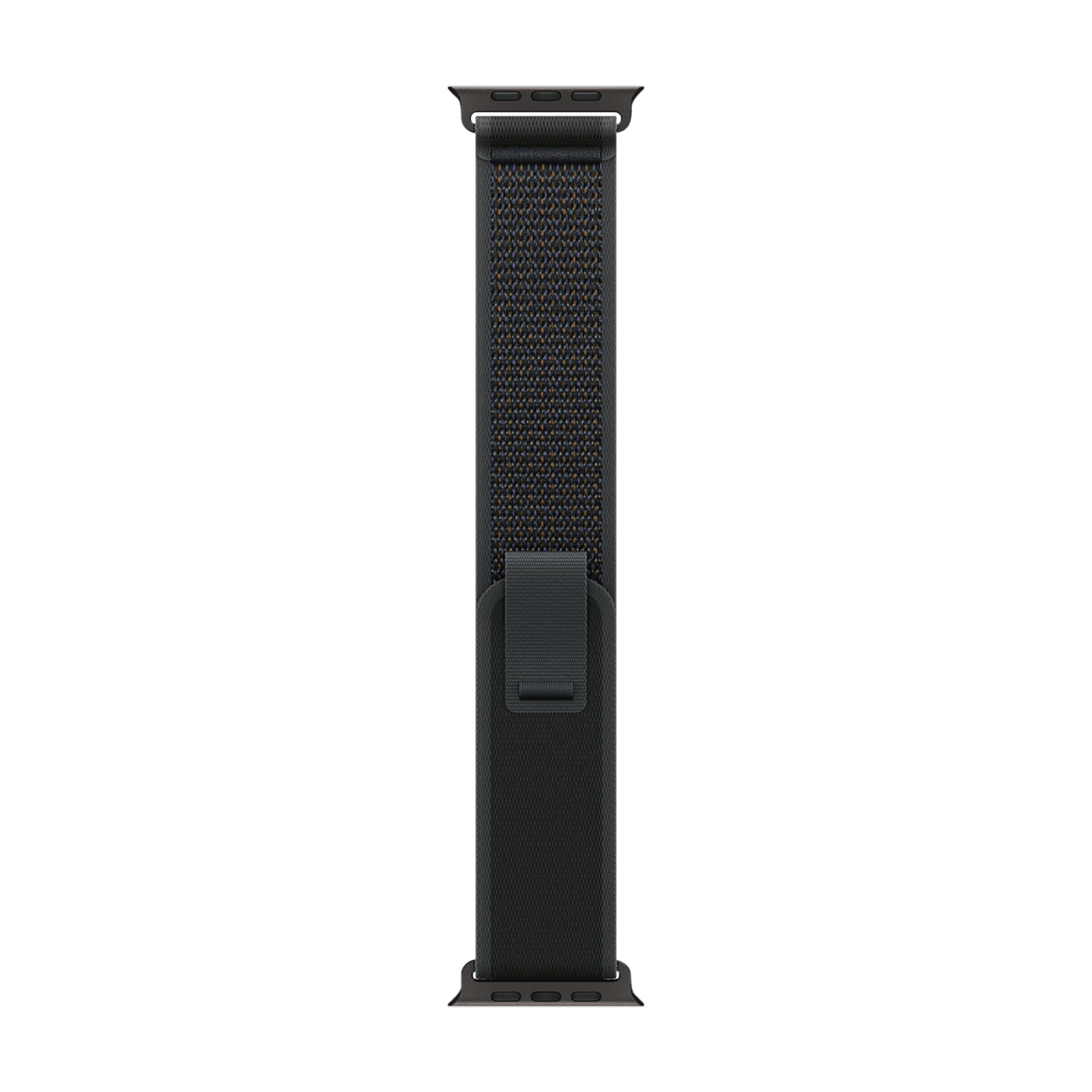 Apple Trail Polyester, Spandex, Nylon & Black Titanium Trail Loop for Apple Watch (44mm / 45mm / 46mm / 49mm, S/M) (Ultra-Thin, Black)_1