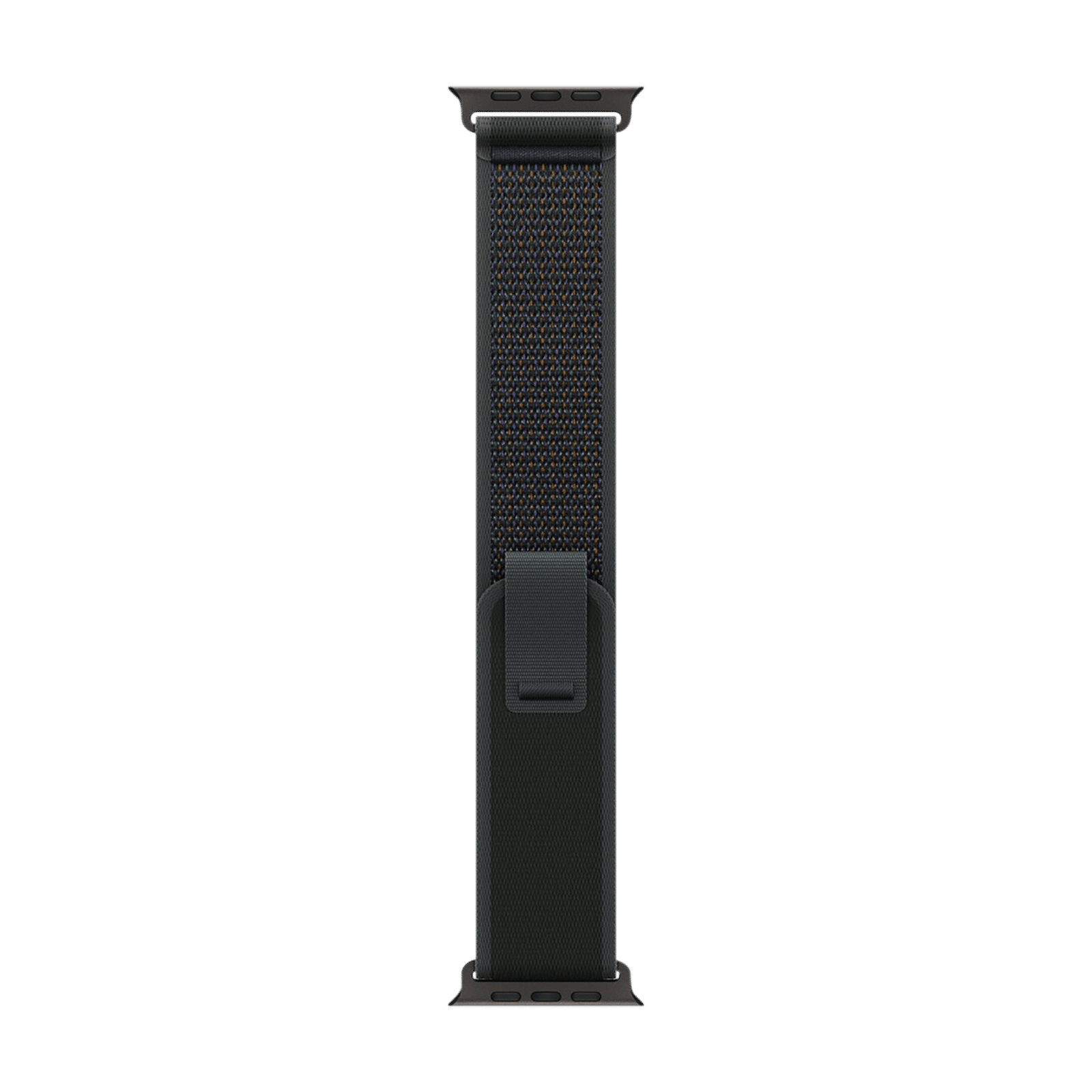 Apple Trail Polyester, Spandex, Nylon & Black Titanium Trail Loop for Apple Watch (44mm / 45mm / 46mm / 49mm, M/L) (Ultra-Thin, Black)_1