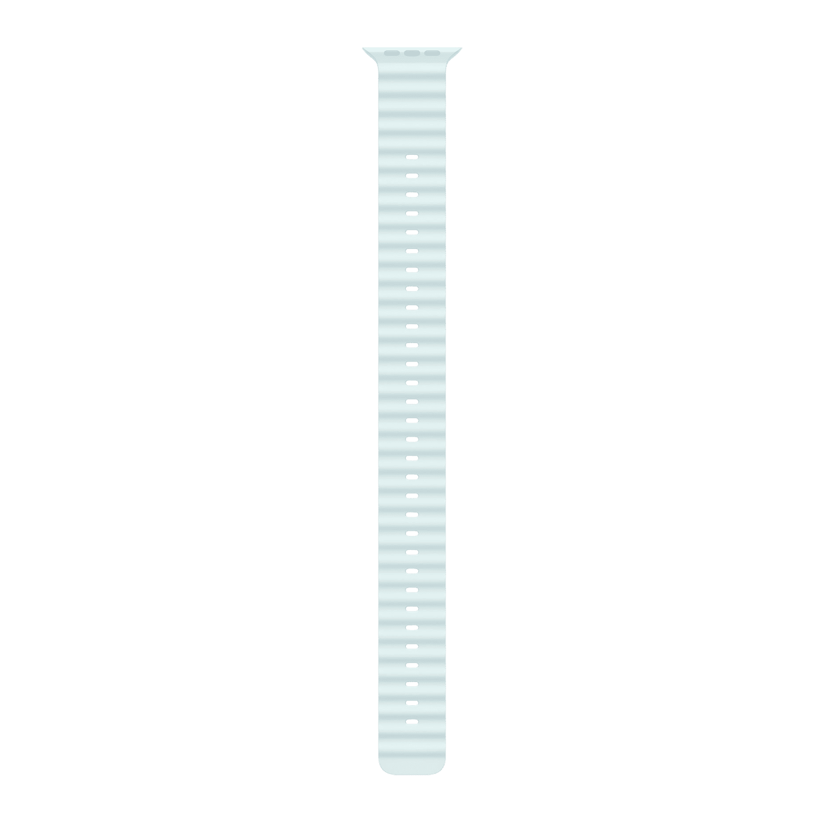 Apple Natural Titanium & Fluoroelastomer Ocean Band Extension for Apple Watch (44mm / 45mm / 46mm / 49mm) (Corossion Resistant, Ice Blue) Apple Natural Titanium & Fluoroelastomer Ocean Band Extension for Apple Watch (44mm / 45mm / 46mm / 49mm) (Corossion Resistant, Ice Blue)_1