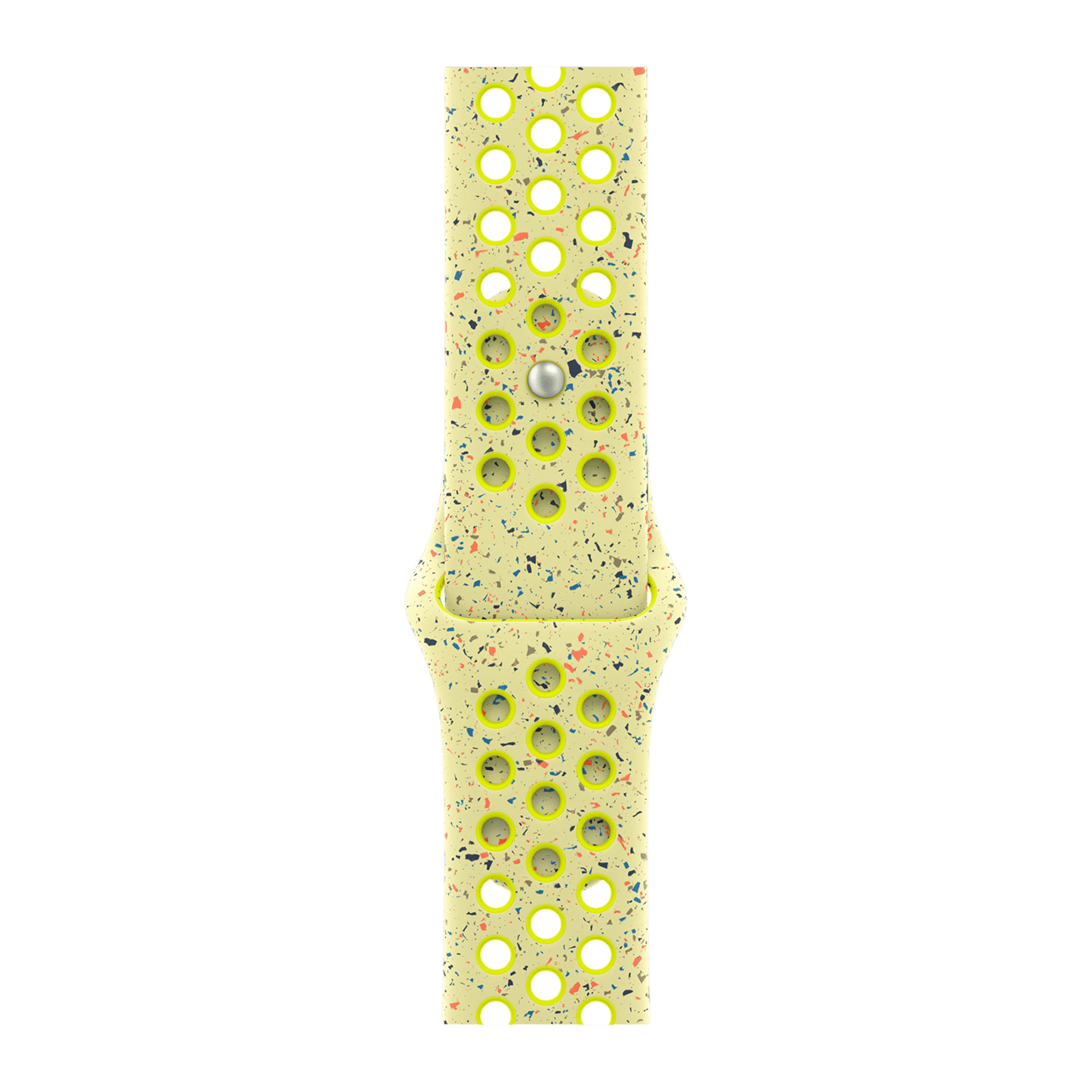 Apple Aluminium & Fluoroelastomer Nike Sport Band for Apple Watch (44mm / 45mm / 46mm / 49mm, M/L) (Durable & Strong, Volt Splash) Apple Aluminium & Fluoroelastomer Nike Sport Band for Apple Watch (44mm / 45mm / 46mm / 49mm, M/L) (Durable & Strong, Volt Splash)_1