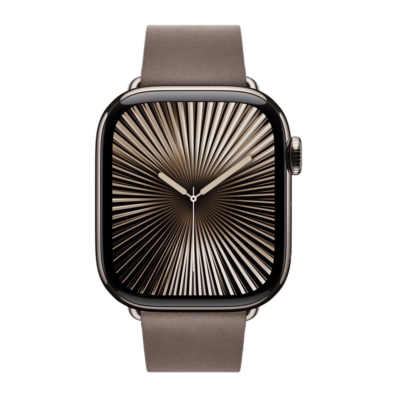 Apple Polyester Modern Buckle for Apple Watch (38mm / 40mm / 41mm / 42mm, Medium) (Strength & Stretch Resistance, Dark Taupe) Apple Polyester Modern Buckle for Apple Watch (38mm / 40mm / 41mm / 42mm, Medium) (Strength & Stretch Resistance, Dark Taupe)_3