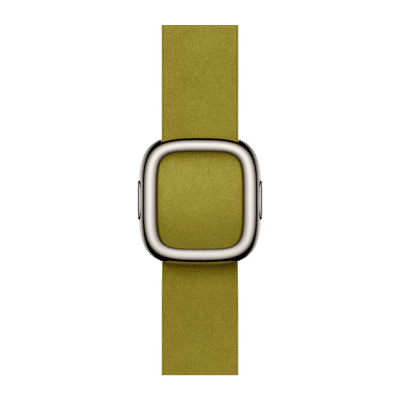 Apple Polyester Modern Buckle for Apple Watch (38mm / 40mm / 41mm / 42mm, Small) (Strength & Stretch Resistance, Chartreuse)