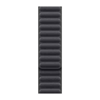 Apple Polyester & FineWoven Magnetic Link for Apple Watch (38mm / 40mm / 41mm / 42mm, S/M) (Security & Comfort, Black)