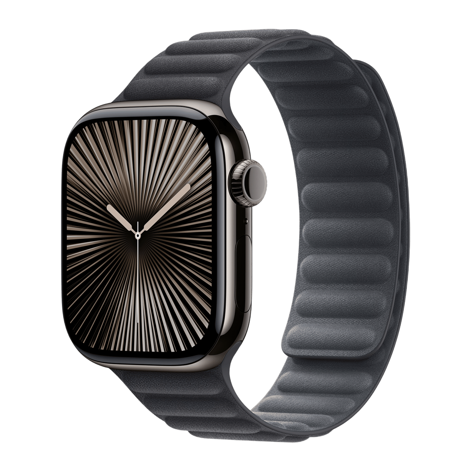 Apple Polyester & FineWoven Magnetic Link for Apple Watch (38mm / 40mm / 41mm / 42mm, M/L) (Security & Comfort, Black) Apple Polyester & FineWoven Magnetic Link for Apple Watch (38mm / 40mm / 41mm / 42mm, M/L) (Security & Comfort, Black)_2