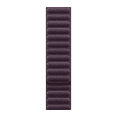 Apple Polyester & FineWoven Magnetic Link for Apple Watch (44mm / 45mm / 46mm / 49mm, M/L) (Security & Comfort, Blackberry)