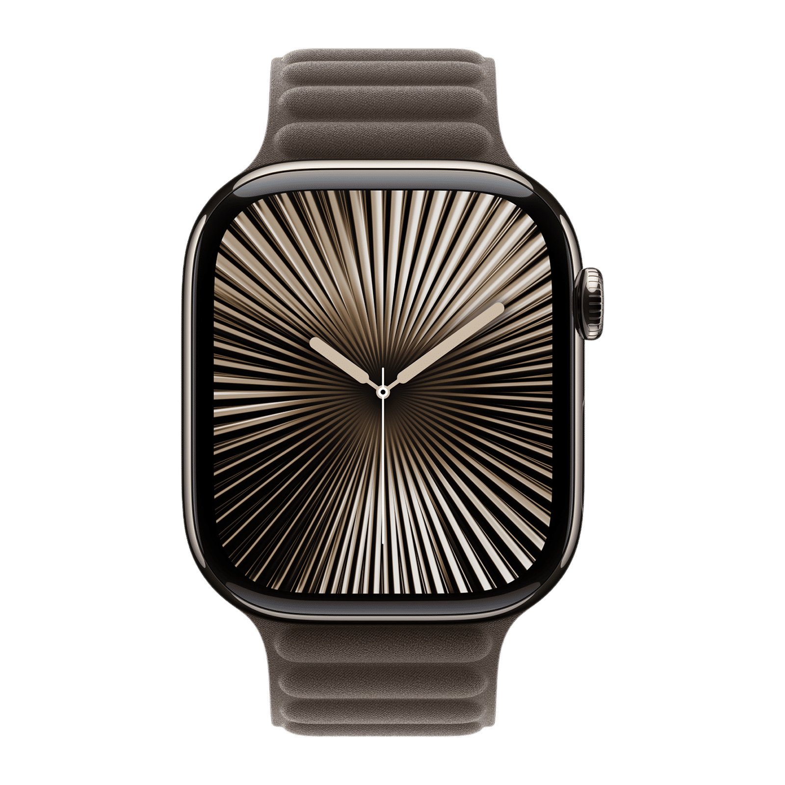 Apple Polyester & FineWoven Magnetic Link for Apple Watch (44mm / 45mm / 46mm / 49mm, M/L) (Security & Comfort, Dark Taupe)_3