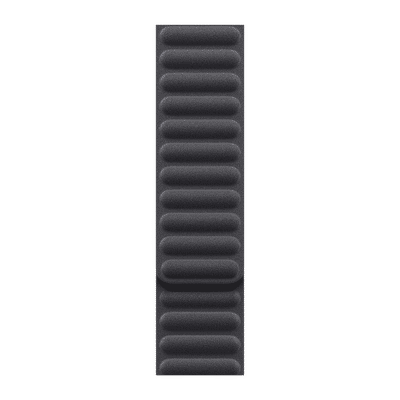 Apple Polyester & FineWoven Magnetic Link for Apple Watch (44mm / 45mm / 46mm / 49mm, M/L) (Security & Comfort, Black)