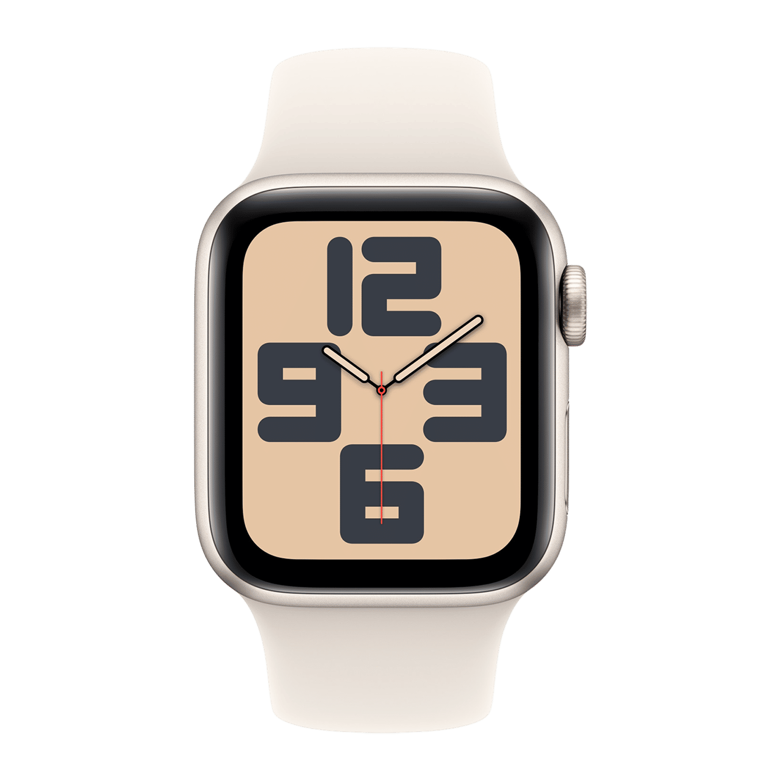 Apple Fluoroelastomer Sport Band for Apple Watch (38mm / 40mm / 41mm, S/M) (Durable & Strong, Starlight)_3