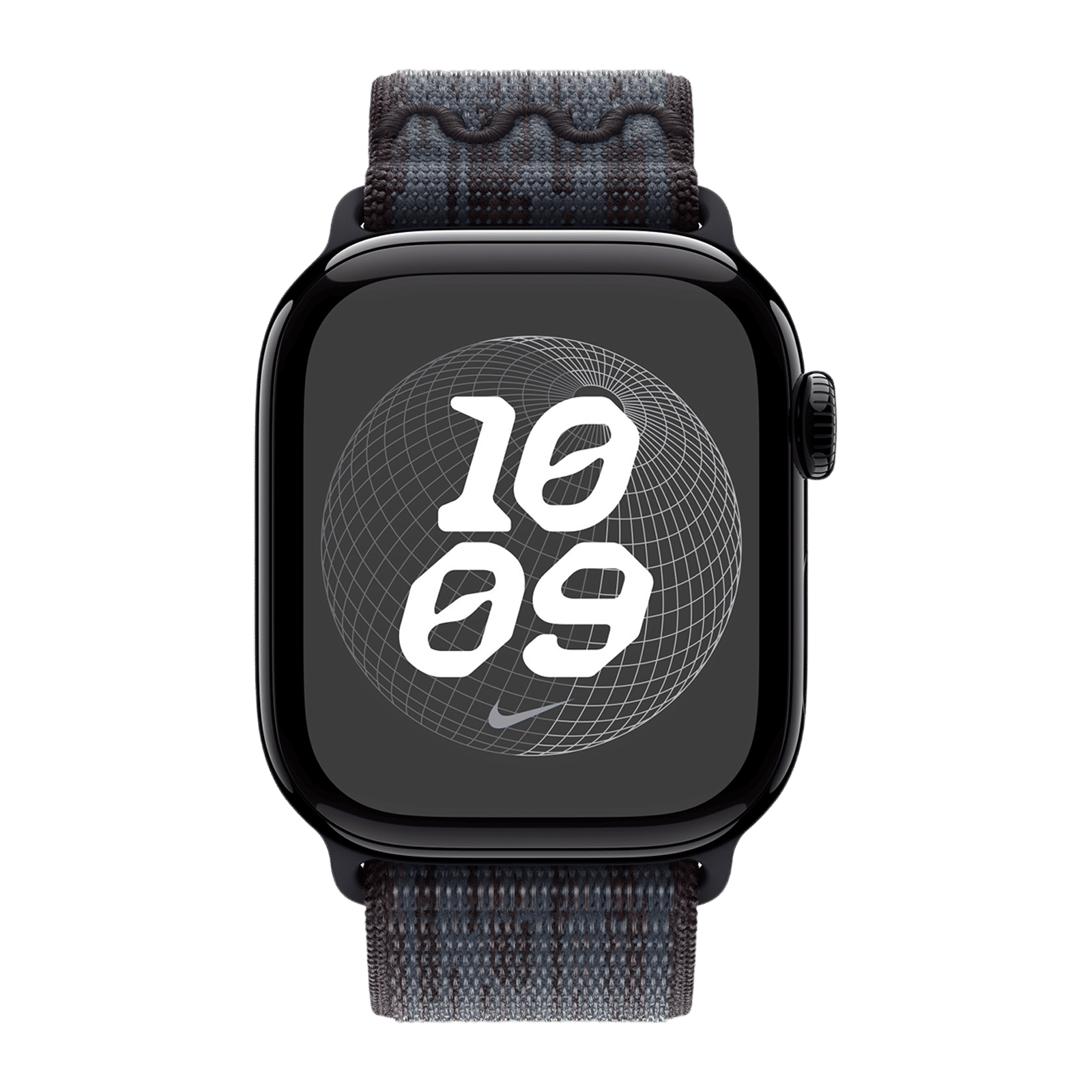 Apple Woven Nylon Nike Sport Loop for Apple Watch (38mm / 40mm / 41mm / 42mm) (Hook-and-Loop Fastener, Black & Blue) Apple Woven Nylon Nike Sport Loop for Apple Watch (38mm / 40mm / 41mm / 42mm) (Hook-and-Loop Fastener, Black & Blue)_3