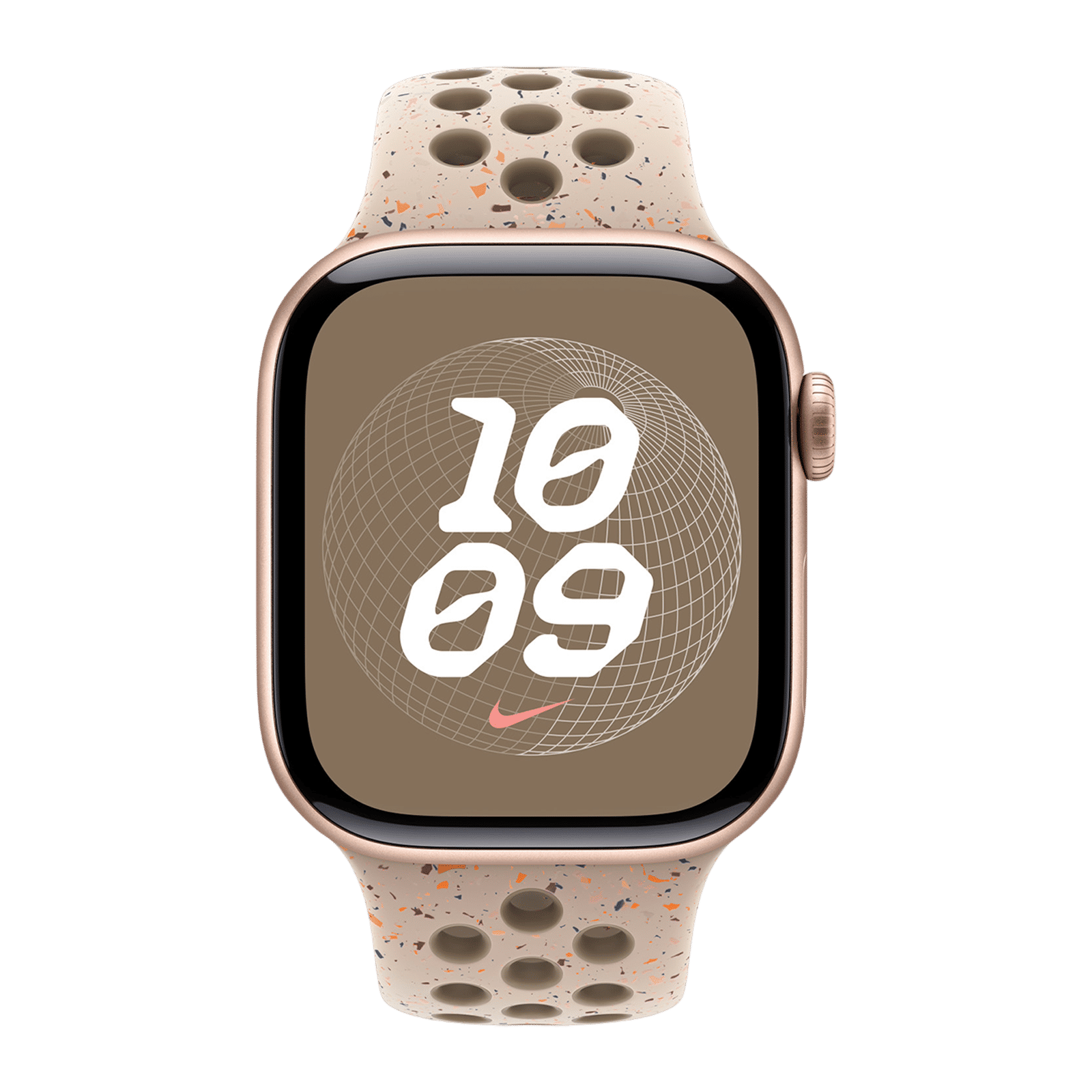 Apple Aluminium & Fluoroelastomer Nike Sport Band for Apple Watch (38mm / 40mm / 41mm / 42mm, S/M) (Durable & Strong, Desert Stone) Apple Aluminium & Fluoroelastomer Nike Sport Band for Apple Watch (38mm / 40mm / 41mm / 42mm, S/M) (Durable & Strong, Desert Stone)_3