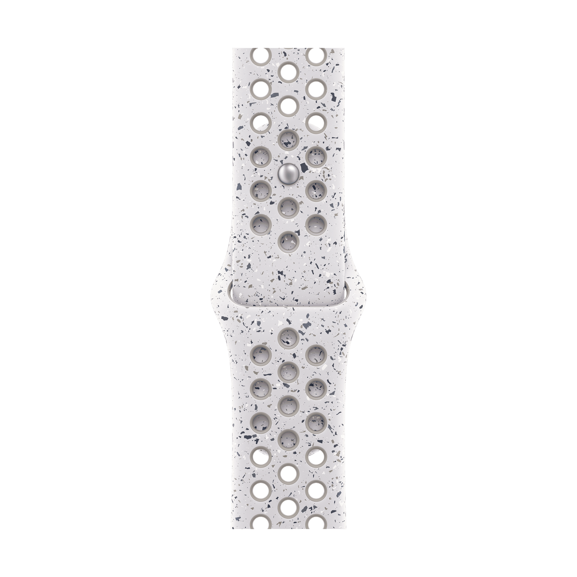 Apple Aluminium & Fluoroelastomer Nike Sport Band for Apple (38mm / 40mm / 41mm / 42mm, S/M) (Strong & Durable, Veiled Grey) Apple Aluminium & Fluoroelastomer Nike Sport Band for Apple (38mm / 40mm / 41mm / 42mm, S/M) (Strong & Durable, Veiled Grey)_1