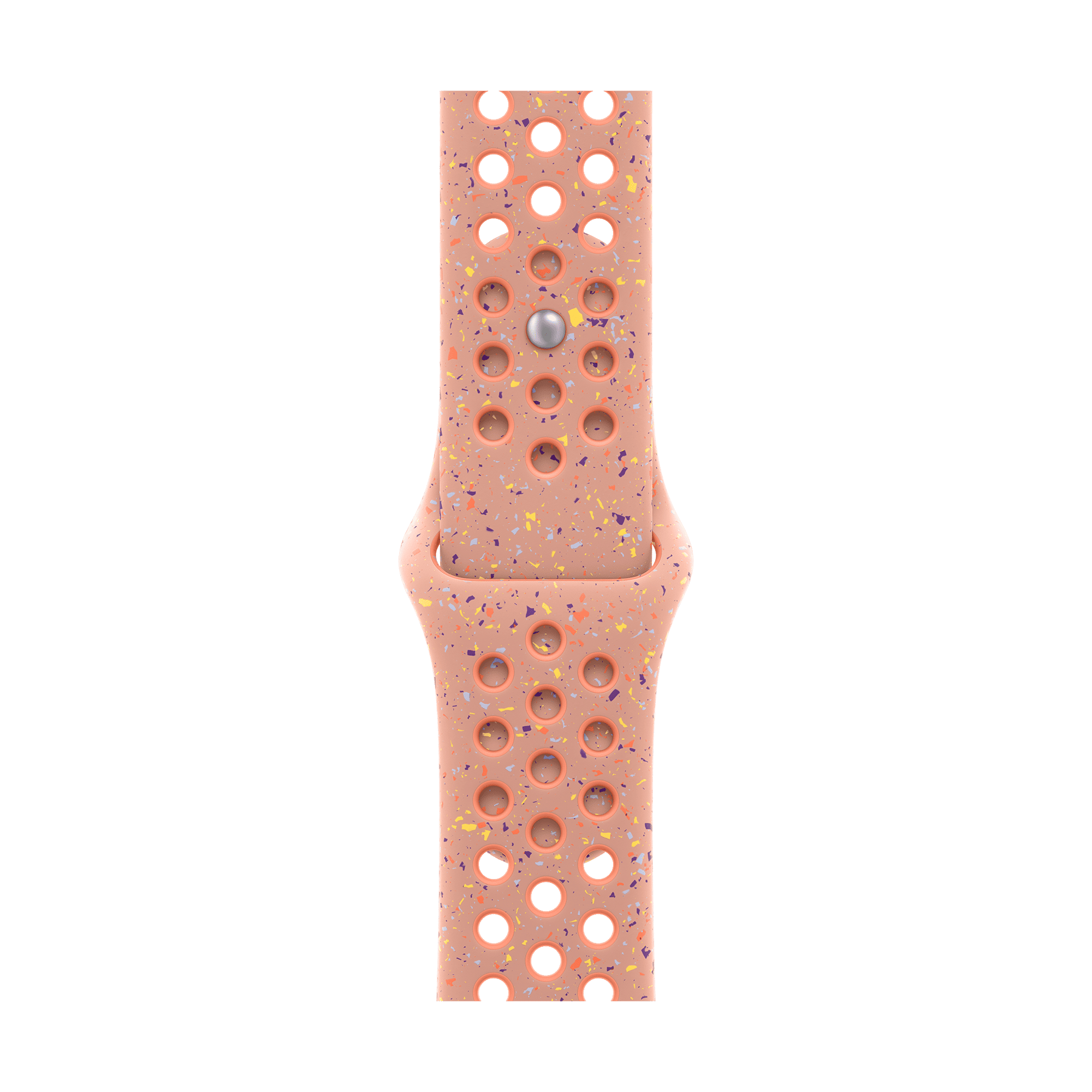 Apple Aluminium & Fluoroelastomer Nike Sport Band for Apple (44mm / 45mm / 46mm / 49mm, S/M) (Strong & Durable, Alpenglow Pink) Apple Aluminium & Fluoroelastomer Nike Sport Band for Apple (44mm / 45mm / 46mm / 49mm, S/M) (Strong & Durable, Alpenglow Pink)_1