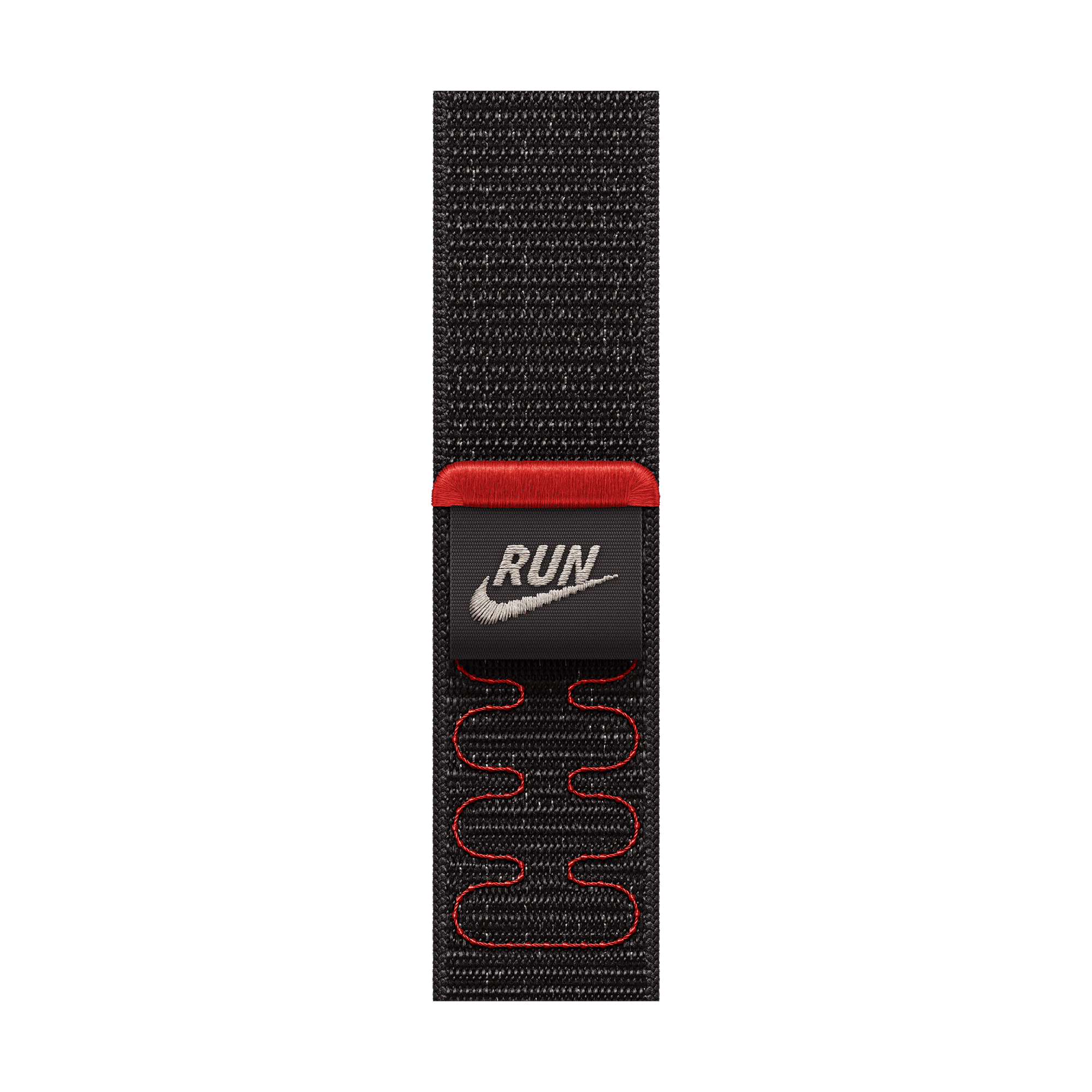 Apple Polyester, Spandex & Nylon Nike Sport Loop for Apple (44mm / 45mm / 46mm / 49mm) (Hook & Loop Fastener, Midnight Black) Apple Polyester, Spandex & Nylon Nike Sport Loop for Apple (44mm / 45mm / 46mm / 49mm) (Hook & Loop Fastener, Midnight Black)_1