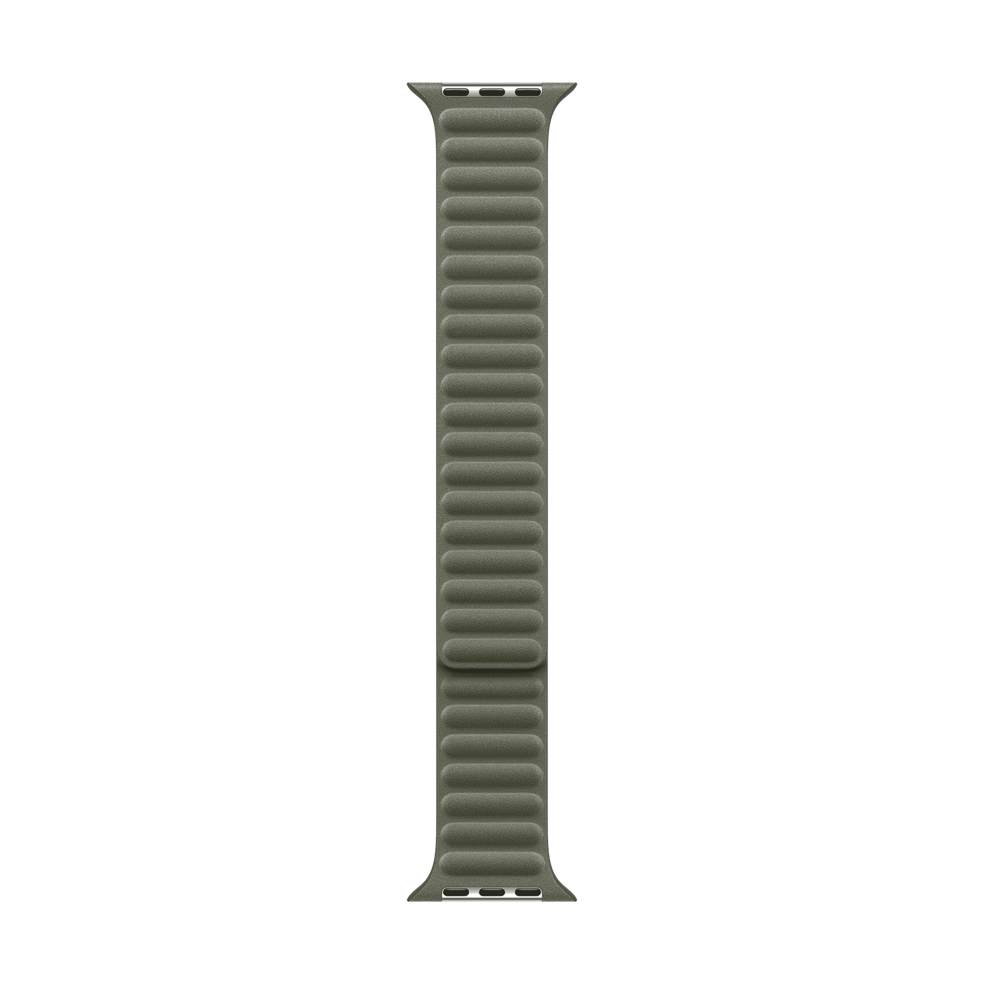 Apple Polyester Magnetic Link for Apple (38mm / 40mm / 41mm / 42mm, M/L) (Secure & Comfortable, Sage Grey) Apple Polyester Magnetic Link for Apple (38mm / 40mm / 41mm / 42mm, M/L) (Secure & Comfortable, Sage Grey)_2