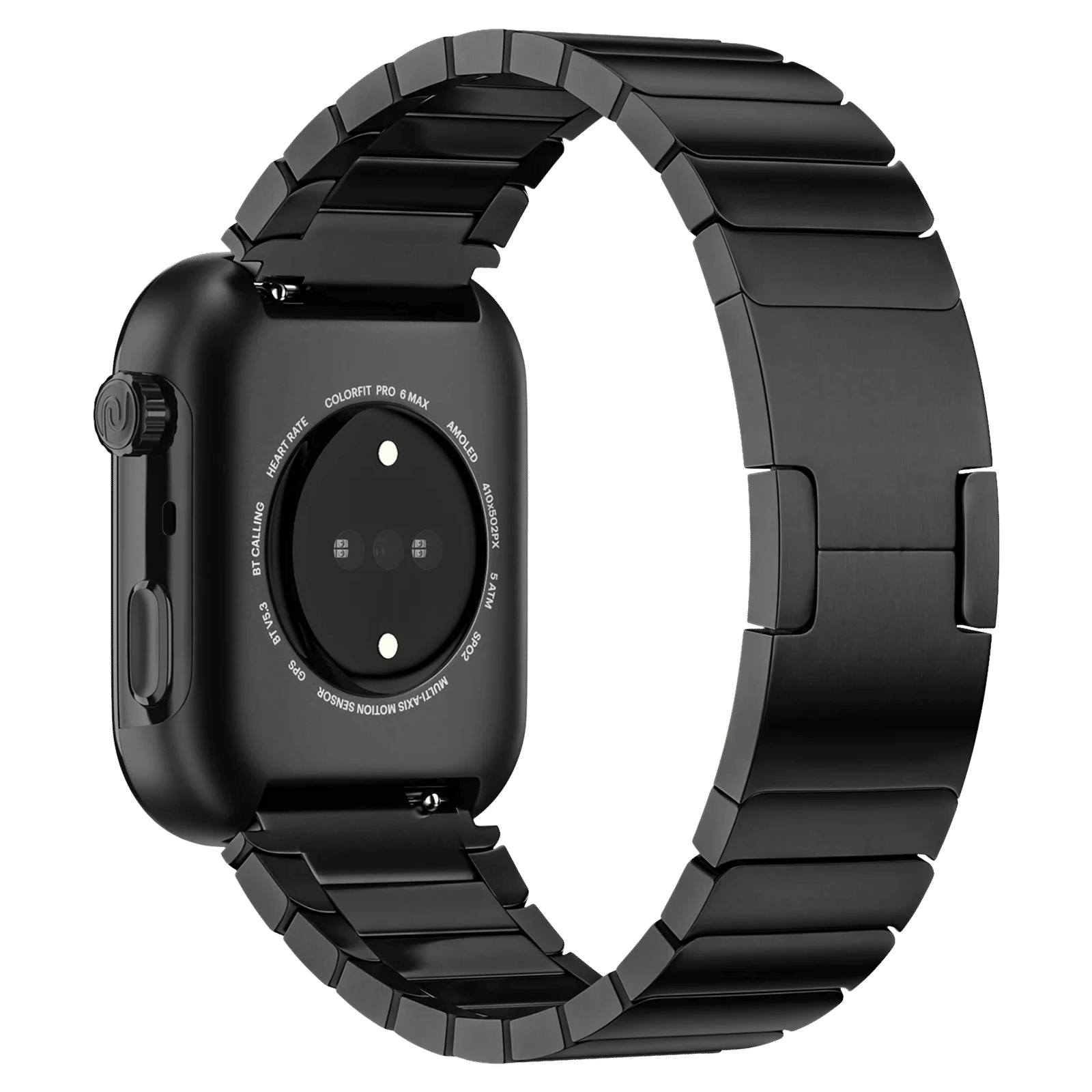noise ColorFit Pro 6 Max Smartwatch with Bluetooth Calling (49.78mm AMOLED Display, 5 ATM Water Resistant, Chrome Black Strap) noise ColorFit Pro 6 Max Smartwatch with Bluetooth Calling (49.78mm AMOLED Display, 5 ATM Water Resistant, Chrome Black Strap)_6