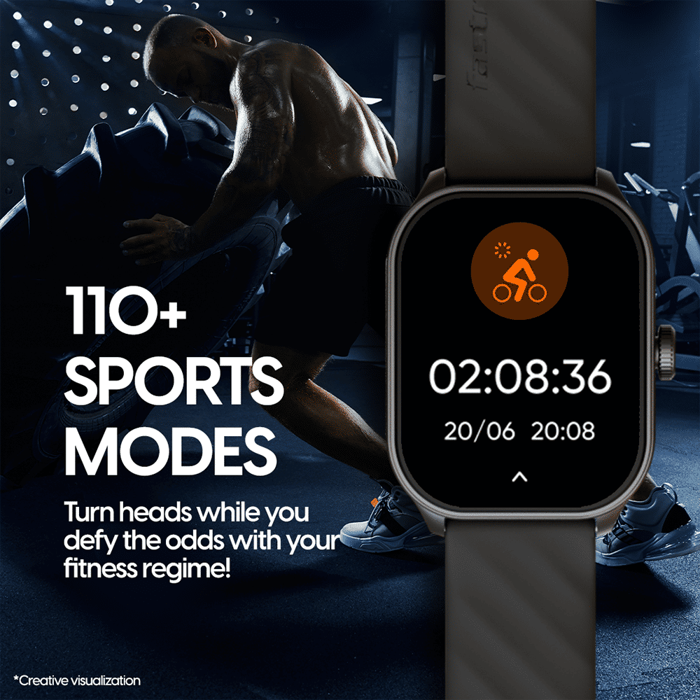 fastrack Revoltt FS1 Pro Smartwatch with Bluetooth Calling (49.7mm AMOLED Arched Display, IP68 Water Resistant, Black Strap) fastrack Revoltt FS1 Pro Smartwatch with Bluetooth Calling (49.7mm AMOLED Arched Display, IP68 Water Resistant, Black Strap)_8