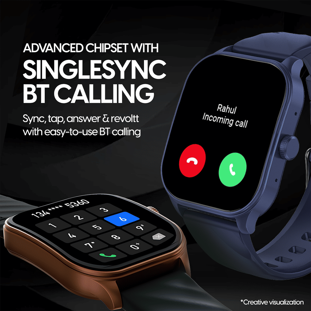 fastrack Revoltt FS1 Pro Smartwatch with Bluetooth Calling (49.7mm AMOLED Arched Display, IP68 Water Resistant, Black Strap) fastrack Revoltt FS1 Pro Smartwatch with Bluetooth Calling (49.7mm AMOLED Arched Display, IP68 Water Resistant, Black Strap)_10