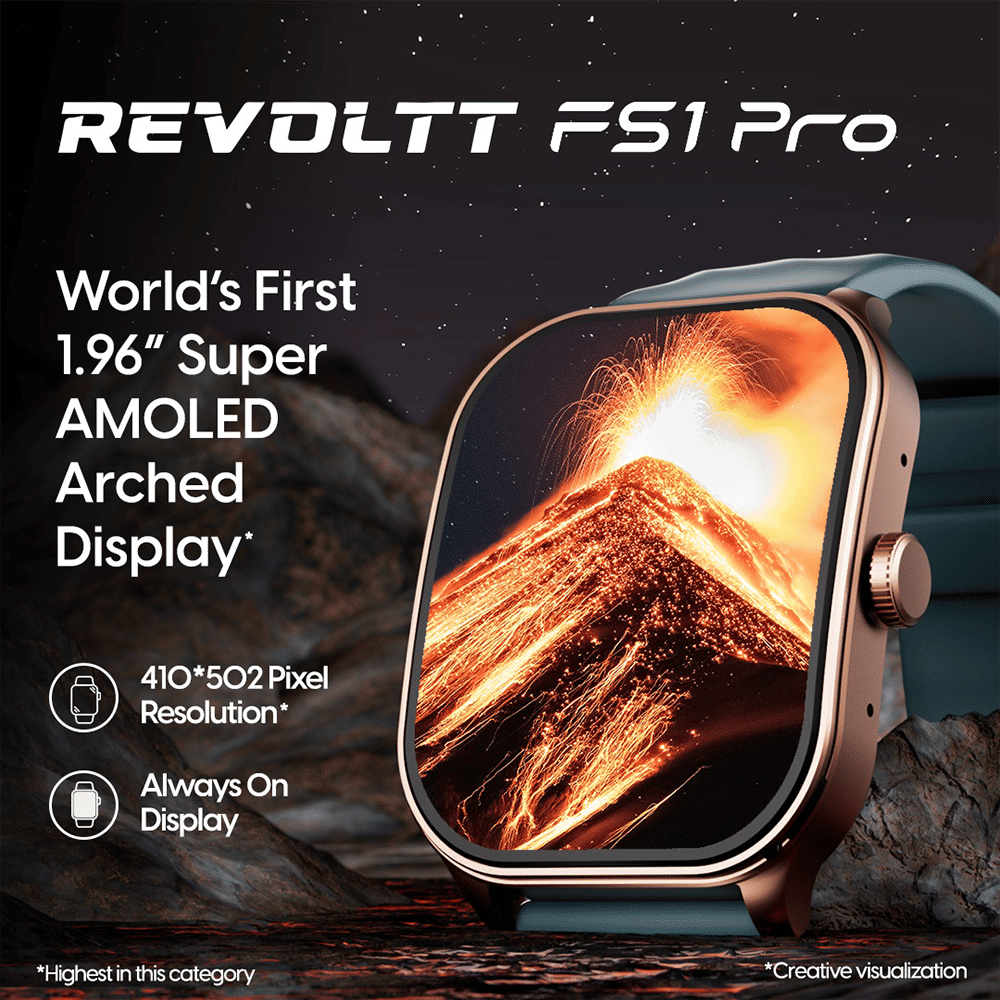 fastrack Revoltt FS1 Pro Smartwatch with Bluetooth Calling (49.7mm AMOLED Arched Display, IP68 Water Resistant, Black Strap) fastrack Revoltt FS1 Pro Smartwatch with Bluetooth Calling (49.7mm AMOLED Arched Display, IP68 Water Resistant, Black Strap)_14