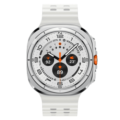SAMSUNG Galaxy Watch Ultra 2025 GPS+BT+Wi-Fi+LTE Wear OS Smartwatch (47mm Super AMOLED Display, 3nm Processor, Fall Detection, Marine Strap)