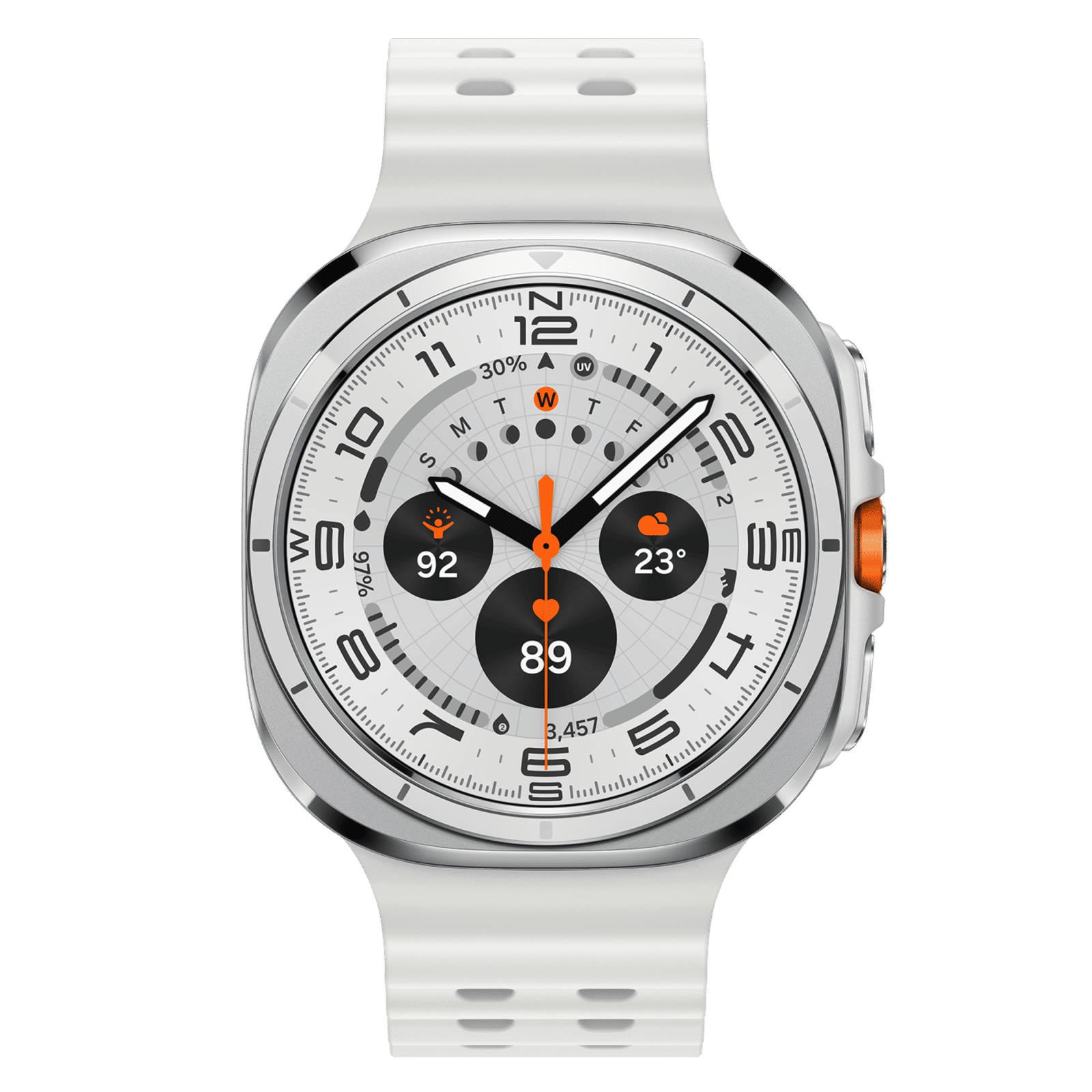SAMSUNG Galaxy Watch Ultra 2025 GPS+BT+Wi-Fi+LTE Wear OS Smartwatch (47mm Super AMOLED Display, 3nm Processor, Fall Detection, Marine Strap)_1
