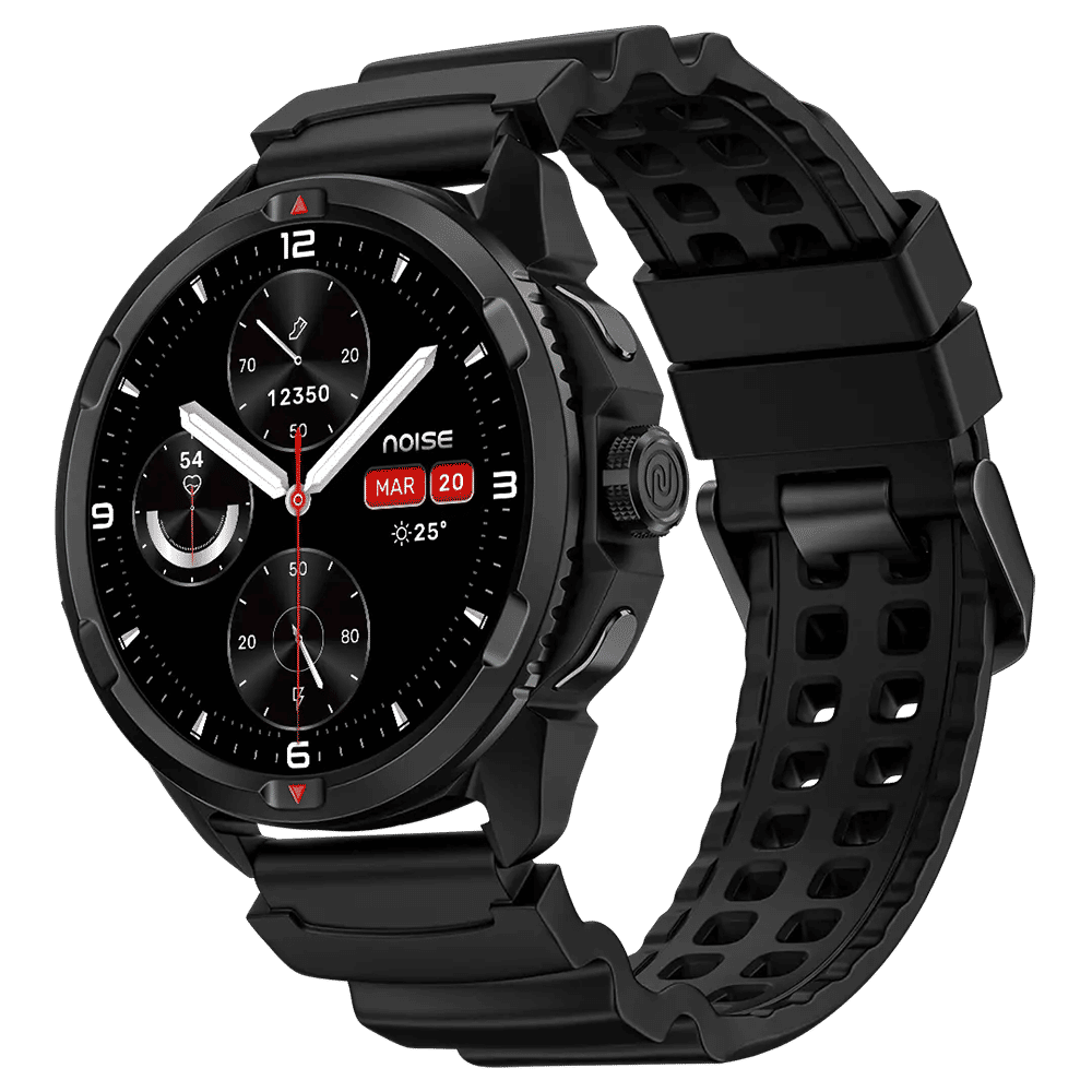noise NoiseFit Endeavour Pro Smartwatch with Bluetooth Calling (38.1mm AMOLED Display, 5ATM Water Resistant, Carbon Black) noise NoiseFit Endeavour Pro Smartwatch with Bluetooth Calling (38.1mm AMOLED Display, 5ATM Water Resistant, Carbon Black)_3