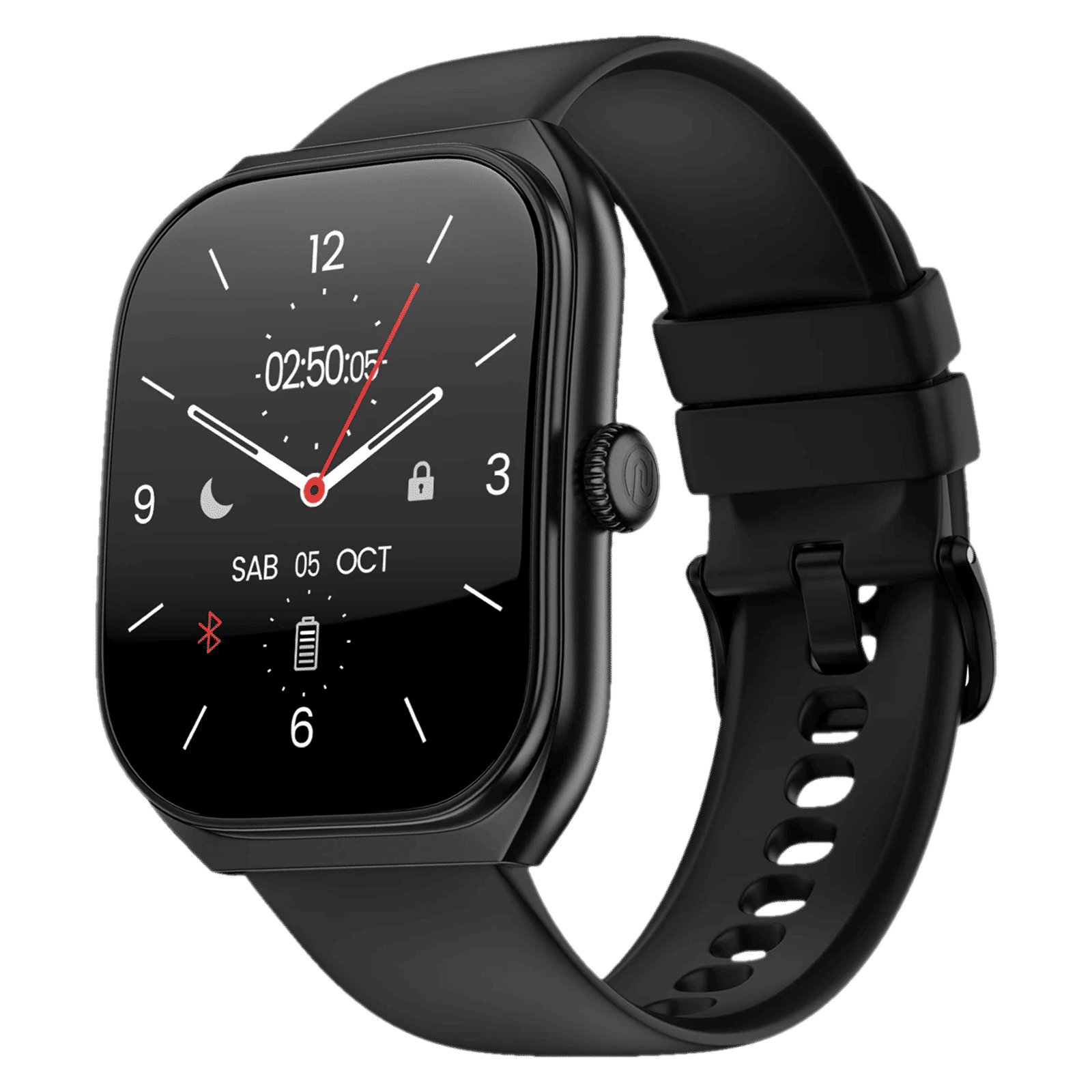 noise ColorFit Icon Arc Smartwatch with Bluetooth Calling (51.05mm, TFT Display, 1 ATM Water Resistant, Jet Black Strap) noise ColorFit Icon Arc Smartwatch with Bluetooth Calling (51.05mm, TFT Display, 1 ATM Water Resistant, Jet Black Strap)_4