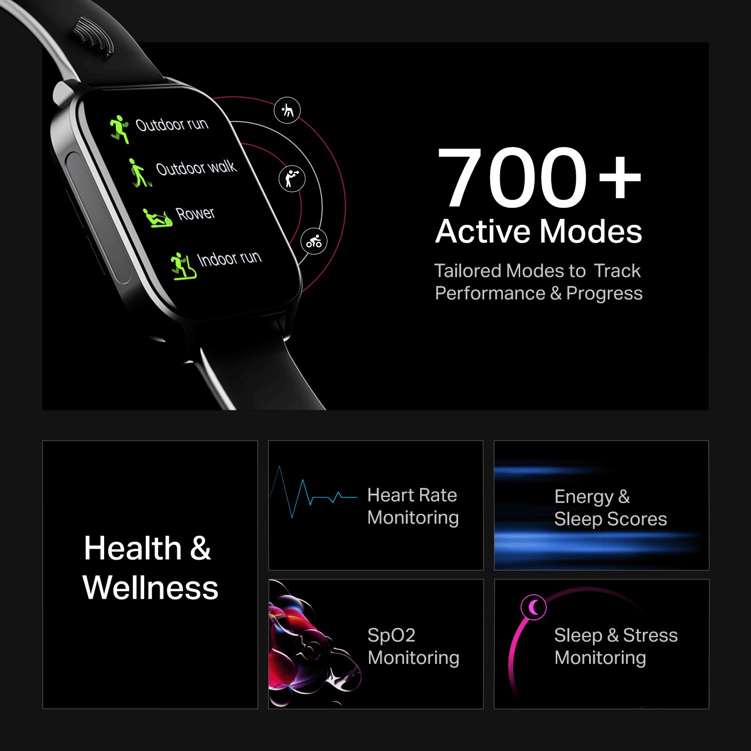 boAt Wave Fortune Smartwatch with Bluetooth Calling (49.7mm HD Display, IP68 Water Resistant, Active Black)_9