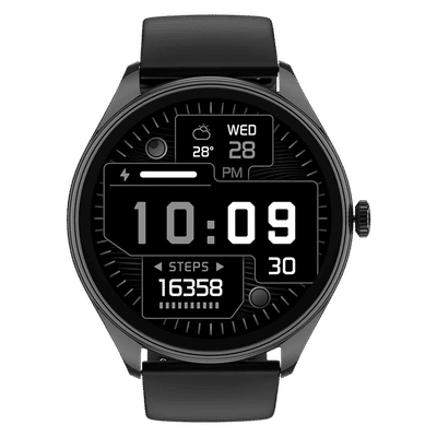 noise NoiseFit Twist 2 Smartwatch with
                      Bluetooth Calling (36.32mm, AMOLED Display, IP67
                      Water Resistant, Jet Black Strap)
