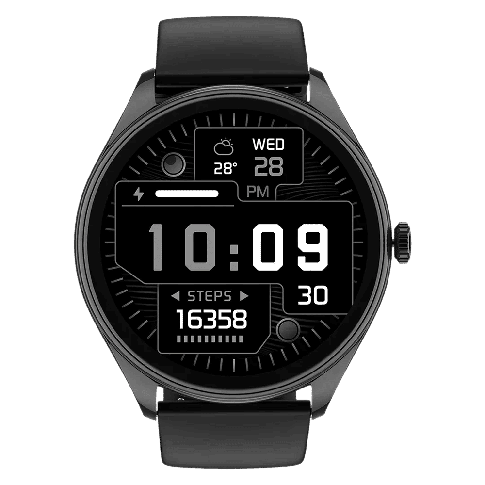 noise NoiseFit Twist 2 Smartwatch with Bluetooth Calling (36.32mm, AMOLED Display, IP67 Water Resistant, Jet Black Strap) noise NoiseFit Twist 2 Smartwatch with Bluetooth Calling (36.32mm, AMOLED Display, IP67 Water Resistant, Jet Black Strap)_1