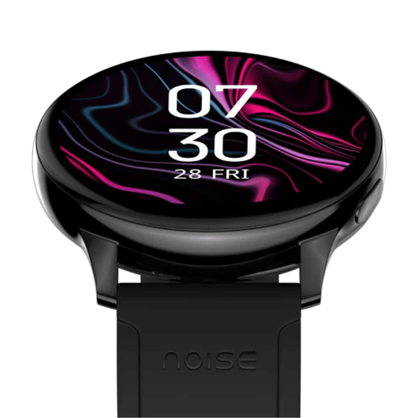 Noise Vortex Plus Smartwatch with Bluetooth Calling (37mm AMOLED Display, IP68 Water Resistant, Jet Black Strap)_4