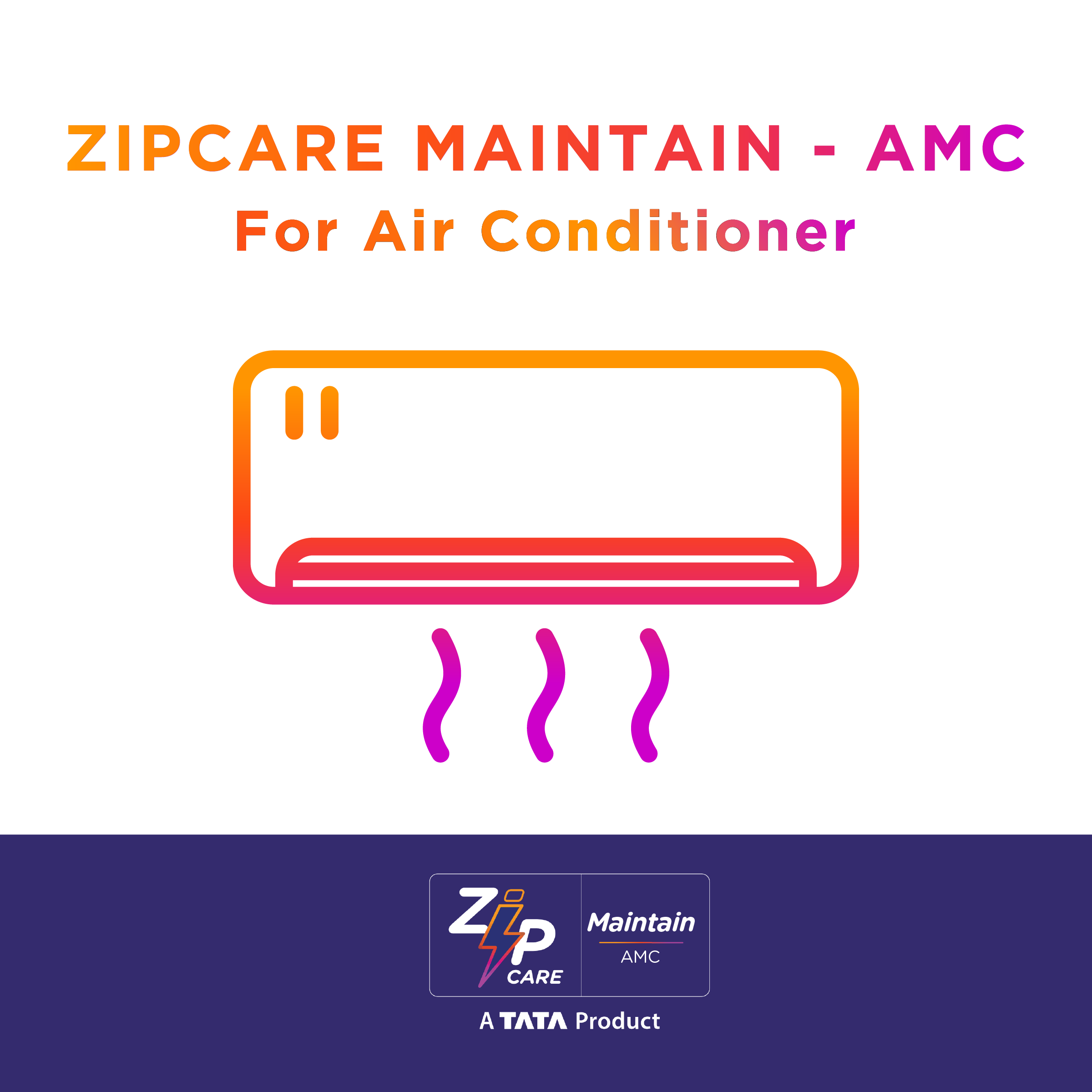 ZipCare Maintain AMC Plan for Air Conditioner - 2 Years_1